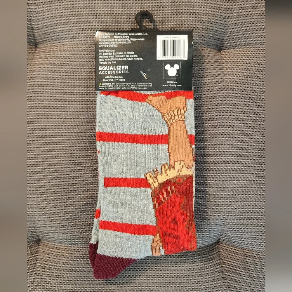 NWT Disney Moana Crew Socks Size 9-13